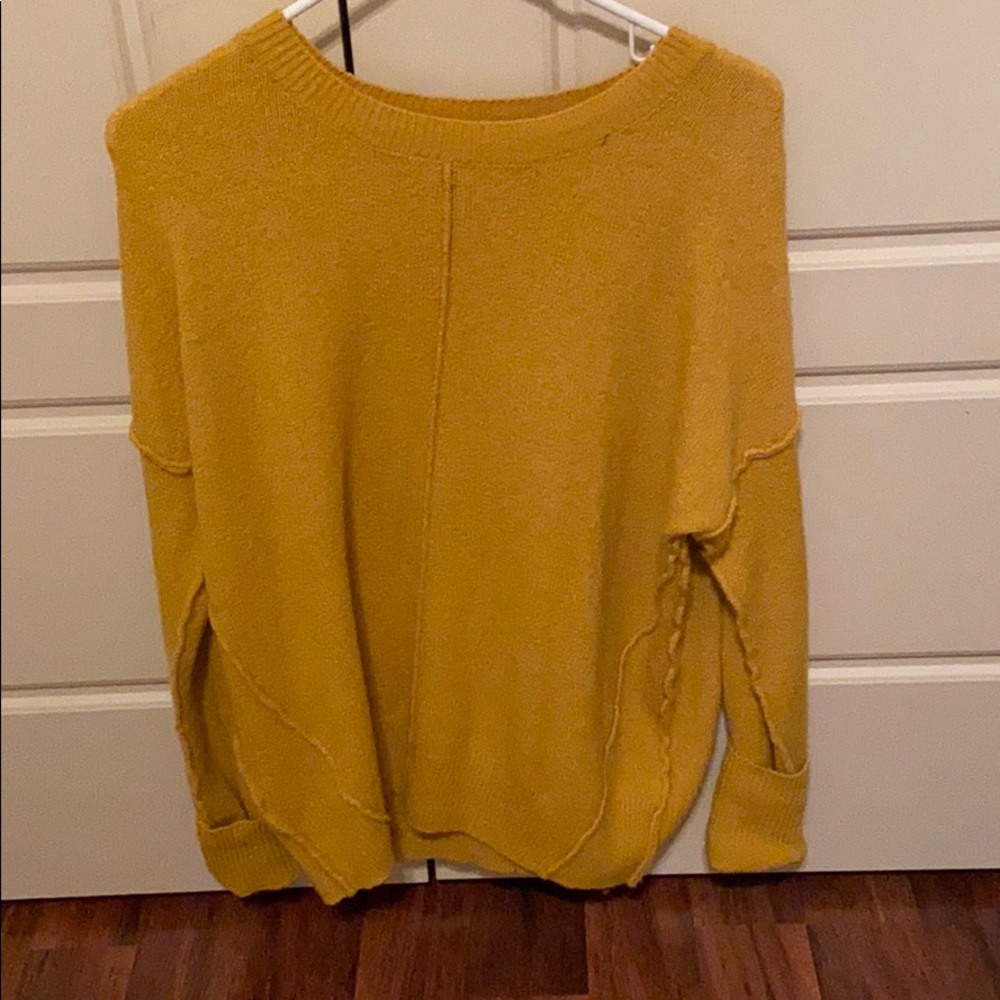 Gold sweater